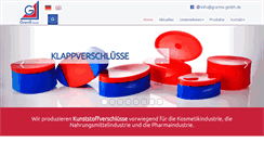 Desktop Screenshot of gramss-gmbh.de